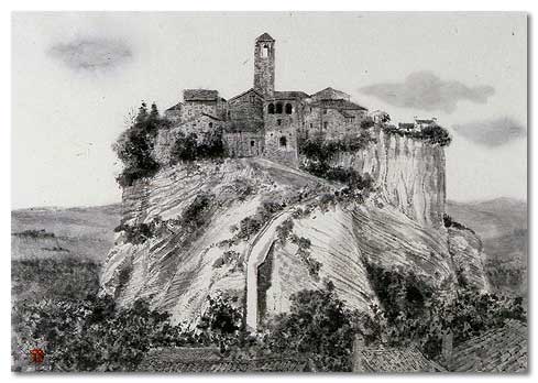 The Villeage with a Tower