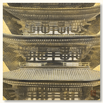 A Pagoda in Kofukuji-Temple